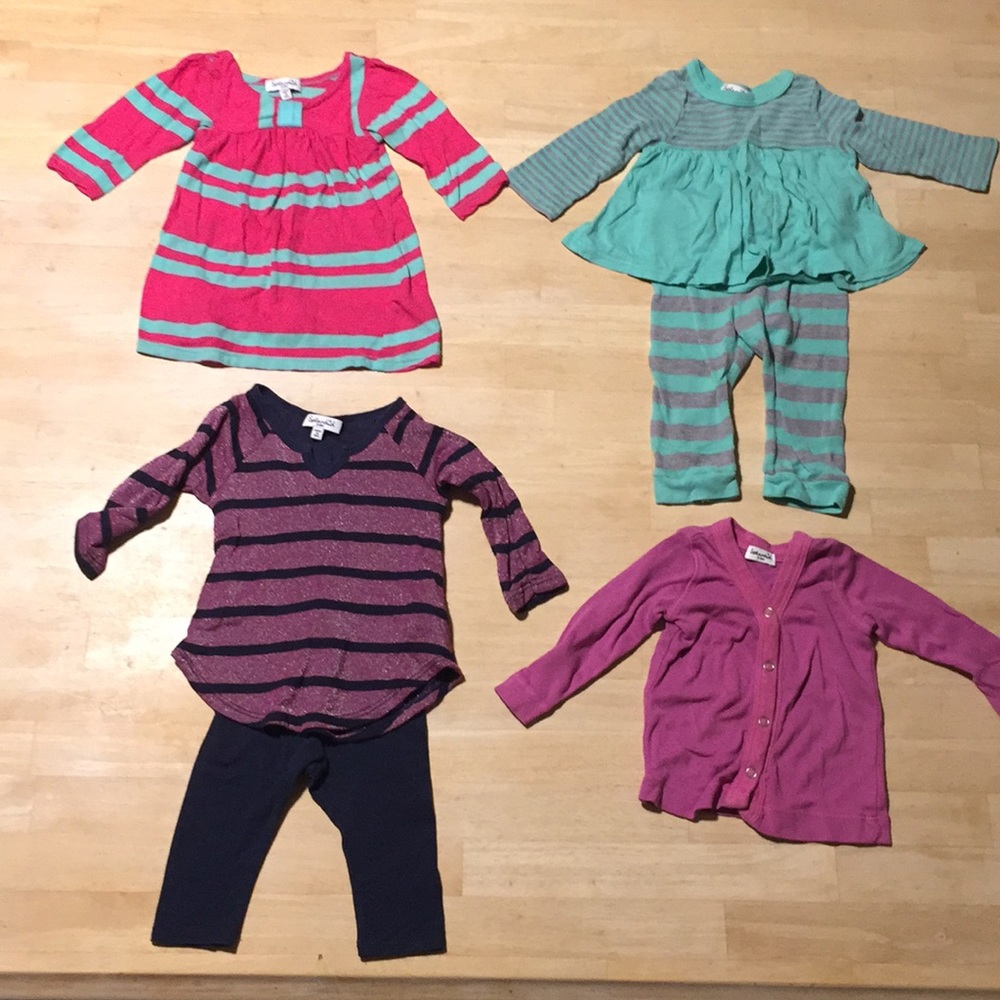Splendid girl’s 3-6mo 6 piece set